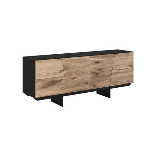 Natural Finish Griffin Solid Wood Sideboard Indoor Furniture