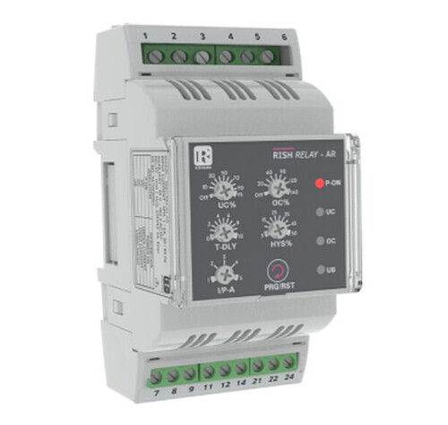 Panel Mounted Heat Resistant High Efficiency Electrical Current Protection Relay