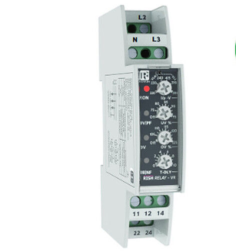 Panel Mounted Heat Resistant High Efficiency Electrical Voltage Protection Rish Relay