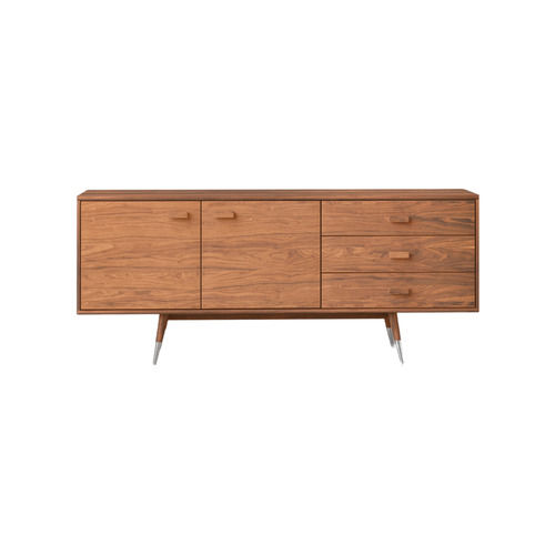 Polished Finish Nash Solid Wood Sideboard Indoor Furniture