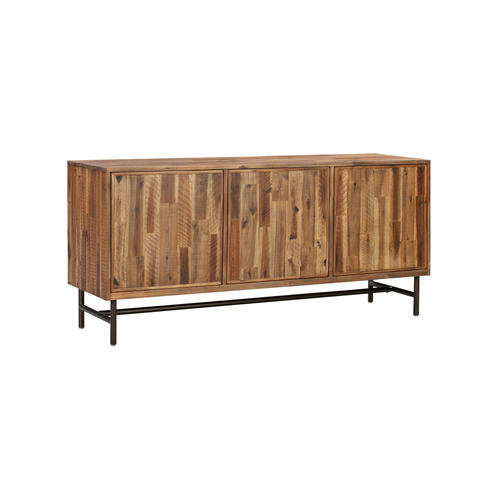 Scratch Resistant Steven Solid Acacia Wood Sideboard Indoor Furniture