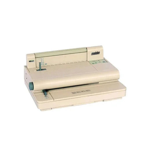 Electric Velo Spiral Binding Machine - 250-500 Sheet Capacity, 12-15 Sec Punch Speed | Metal, Semi-Automatic, 12 Month Warranty