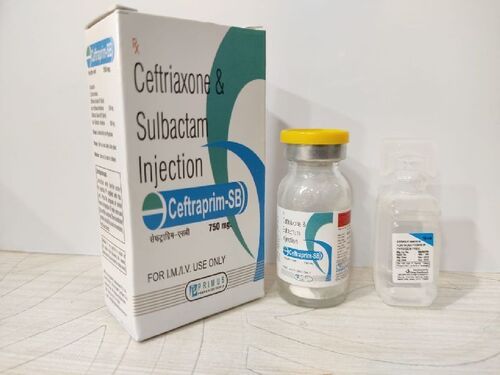 Ceftriaxone 500 And Sulbactam 250 Injection