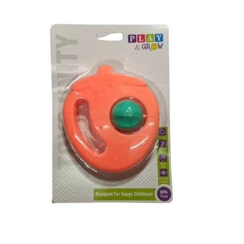 Indoor Base Baby Plastic Green Rattle Toy