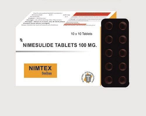 Nimesulide Tablets 100 Mg