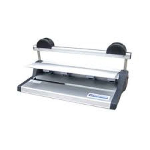 Velo Spiral Binding Machine - Electric Binding with 250-500 Sheets Capacity, 12-15 Sec Punch Speed | Semi-Automatic, 12 Month Warranty, Metal Material