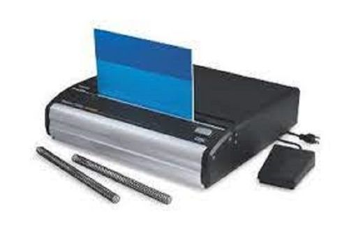 Velo Spiral Binding Machine - Electric Binding for 250-500 Sheets, 12-15 Sec Punching Speed, Semi-Automatic Metal Construction, 12 Month Warranty