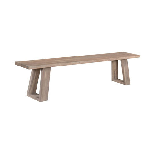 Xander A-Line Dining Wooden Bench With U Shaped Leg Design