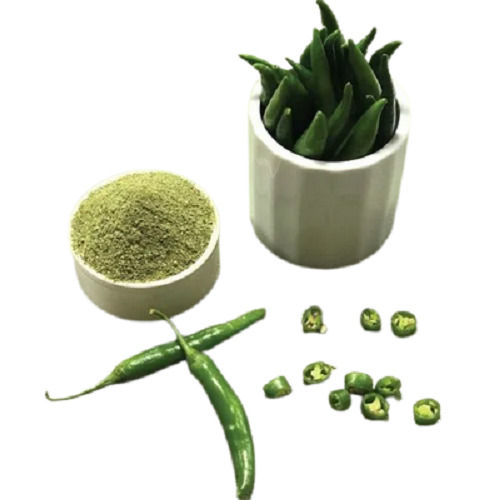 A Grade Dried Green Chilli Powder