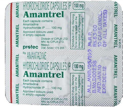Amantrel 100mg Pharmaceutical Capsules