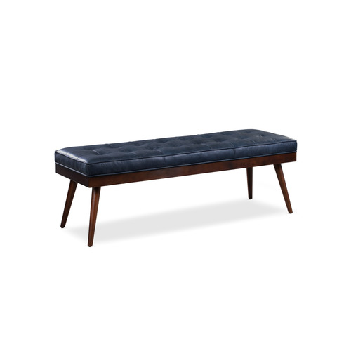 Midnight Blue Ezra Wooden Bench