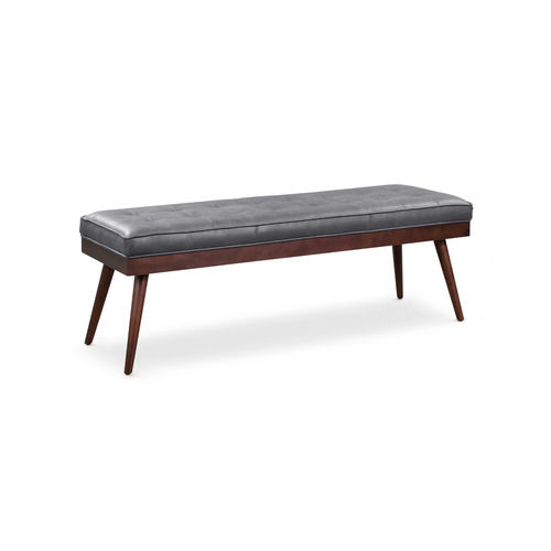 Slate Gray Ezra Wooden Bench