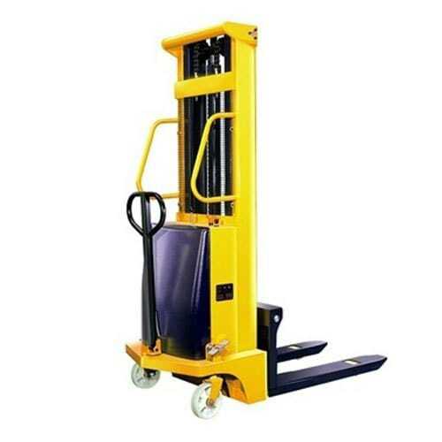 Orange 1.5 Kw Semi Electric Stacker