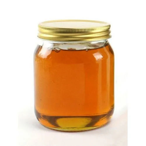 Glass Honey Bottle With Screw Lid