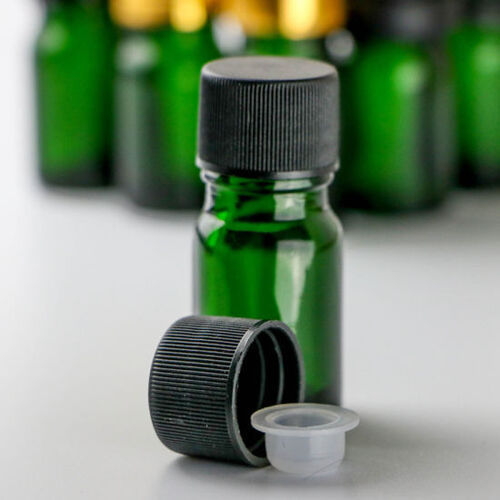 Green Glass Dropper Bottle For Pharmaceutical And Oil Use