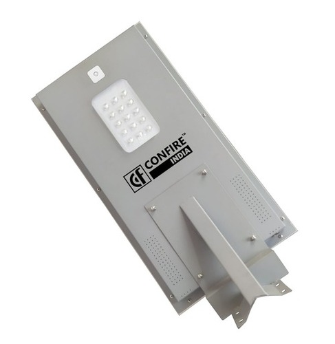 White 30W All In One Solar Street Light