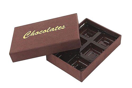 Rectangular Shape Chocolate Boxes For Packaging Use