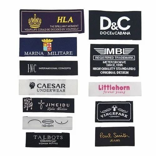 Rectangular Shape Printed Sticker For Garments Use