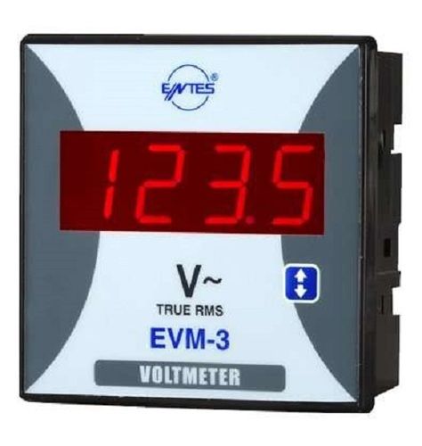 इलेक्ट्रिक डिजिटल एंटेस वोल्टमीटर Evm-3-96