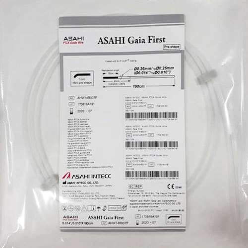 Transparent Asahi Gaia First Ptfe Guide Wire