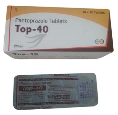 Pantoprazole Tablets 40 mg (Pack Size 10x10 Tablets)