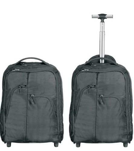 Polyester Soft 19.3 inch 2 in 1 Bagpack and Trolley Bags