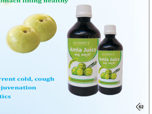 100% Pure And Natural Fresh A Grade Herbal Amla Juice