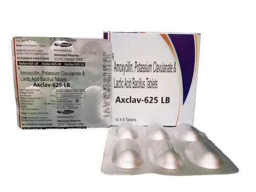 Amoxycilin Potassium Clavulanate And Lactic Acid Bacillus Tablets