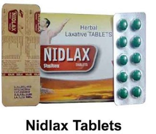 Ayurvedic Nidlax Tablets, Packaging Size 10x10 Tablets