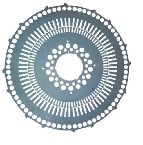 Round Shape Easy To Install Lightweight Traction Motor Stampings