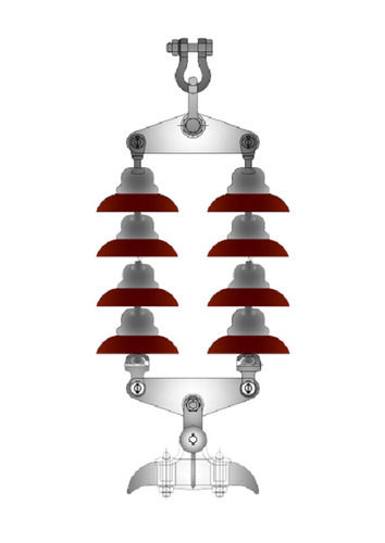 Bolted Type Double Suspension For Single Conductor