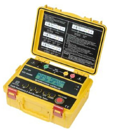 Earth Resistance And Soil Resistivity Tester For Industrial Application