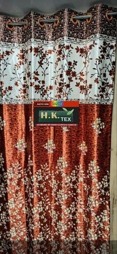 All Polyester Printed Panel Door Curtains