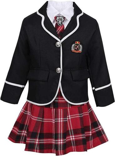 Winter Season School Uniform For Girls Use