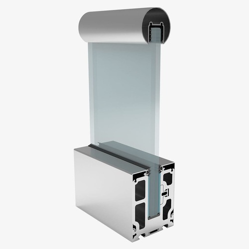 कार्यालय और होटल के उपयोग के लिए एल्यूमीनियम ग्लास रेलिंग