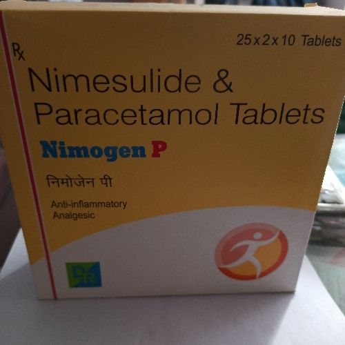 Nimesulide And Paracetamol Tablets