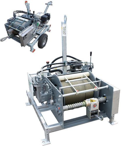 Overhead Transmission Lines Drum Winch (Model No - ST 340 Z253)