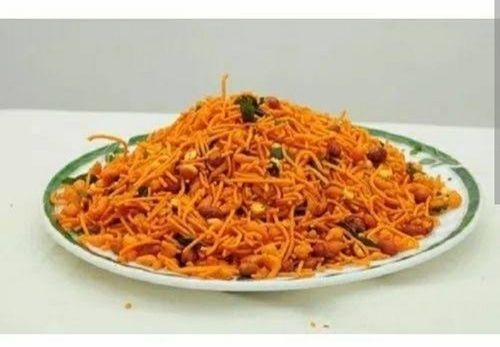 Spicy Mixture Namkeen Served With Coffee And Tea