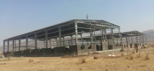 Steel Industrial Shed For Warehouse And Factory Use