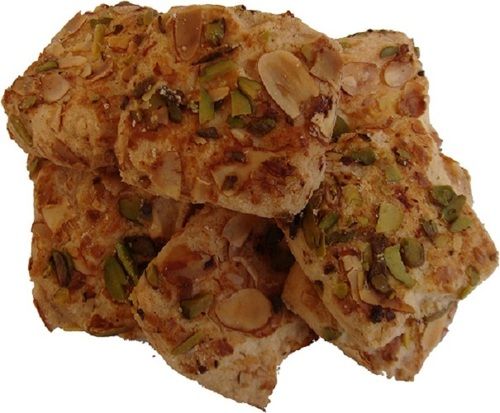 Low-Fat Semi Soft Handmade Badam Pista Cookies