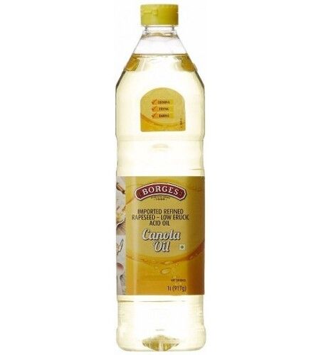 100% Pure Borges Canola Oil For Cooking, Low Cholesterol