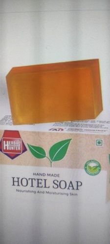 Bar Shape Yellow Color Hotel Bathing Soap