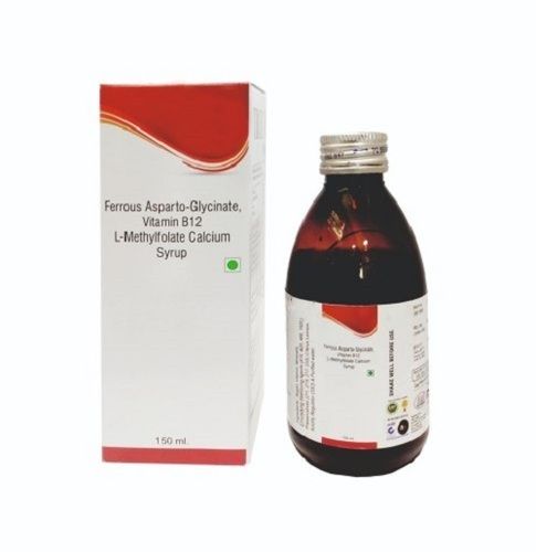 Ferrous Asparto-glycinate Vitamin B12 L-methyfolate Calcium Syrup