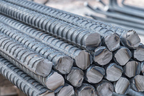 Grey Iron Tmt Bar For Road And Bridge Construction