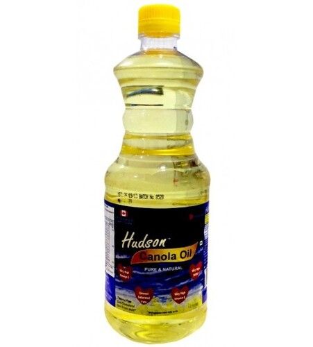 Hudson Canola Oil For Cooking, Low Cholesterol, Packaging Size 1 Ltr