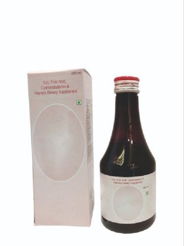 Iron Folic Acid Cyanocobalamin Vitamins Syrup