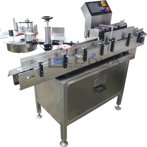 Ss Automatic Double Side Bottle Sticker Labeling Machine