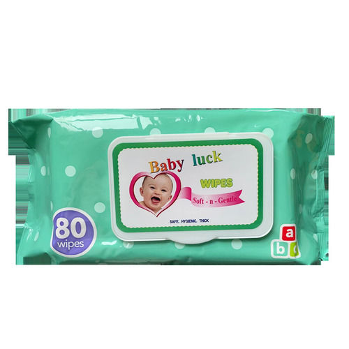 40 Gsm Spunlace 80Pcs Eco Friendly Baby Wet Wipes Ph5.0