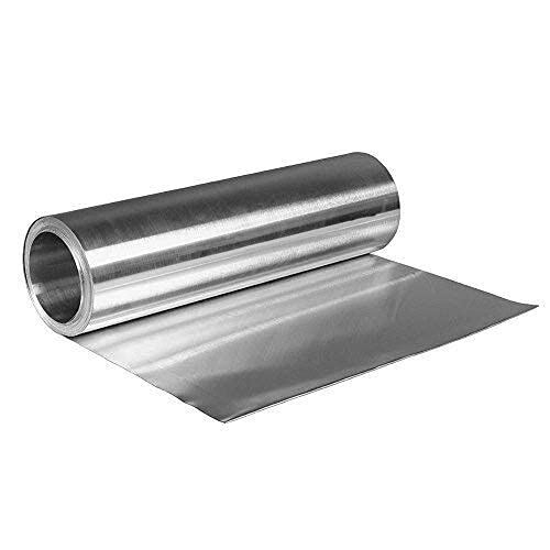 9 Meter Length Plain Aluminium Silver Foil Roll