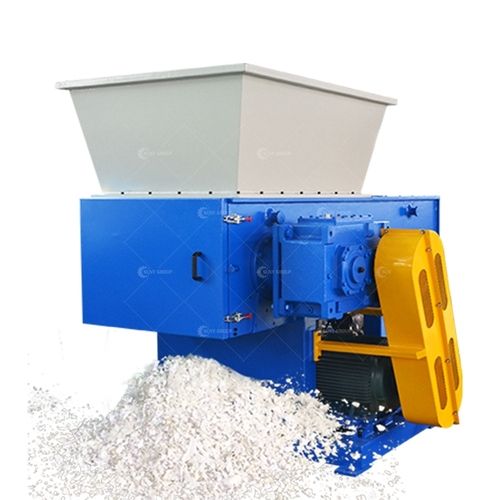 Single Shaft Strong Plastic Bottle Shredder Crusher